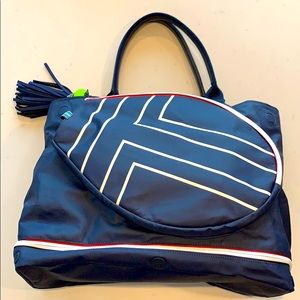Tory Burch Sport Canvas Tennis Tote